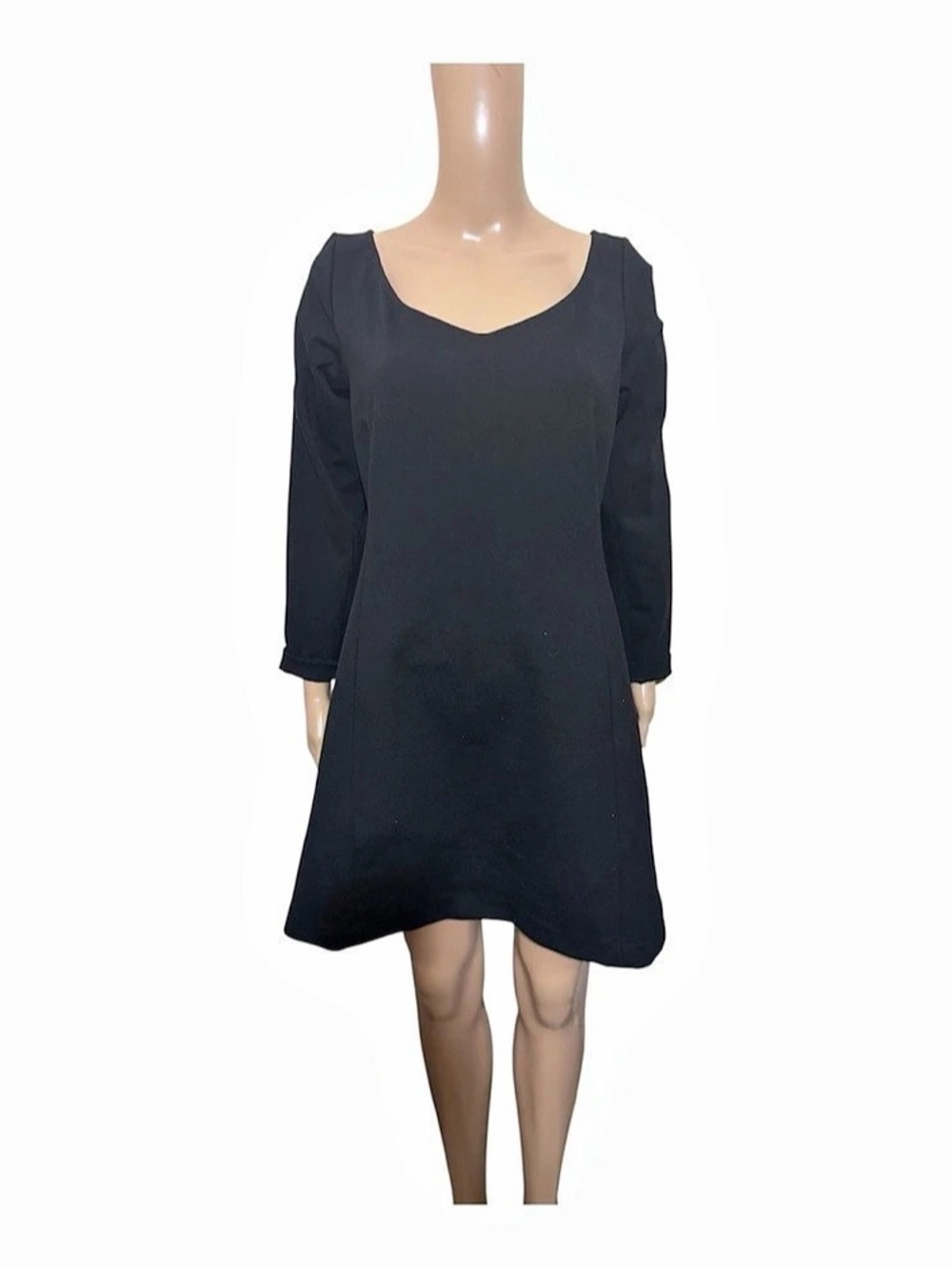 Spanx Black Mini Dress Size Large Like New